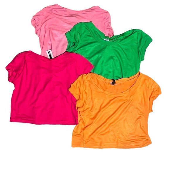 Cleo Paris Skirt & Top Set black body con skirt multi colored crop top options - Picture 14 of 16